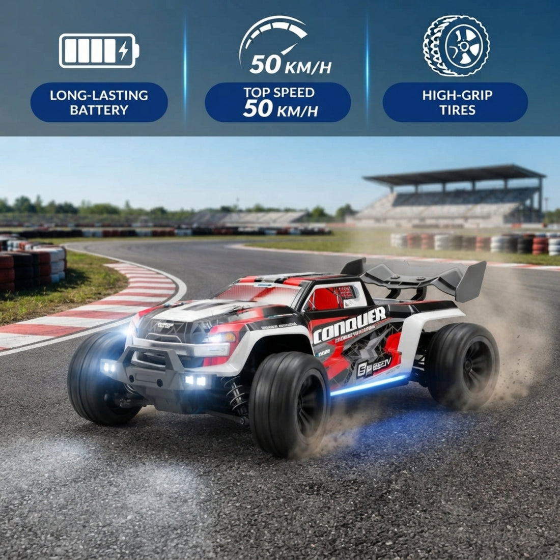 Remote Control Car - SCY 16102 4WD Off-Roader - 50 km/h