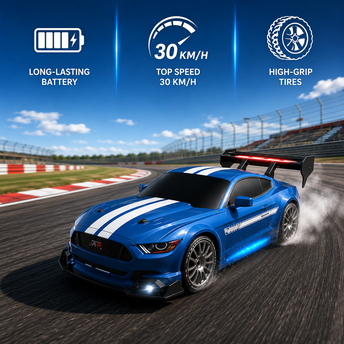 Remote Control Car - Velocity GT - 30 km/h